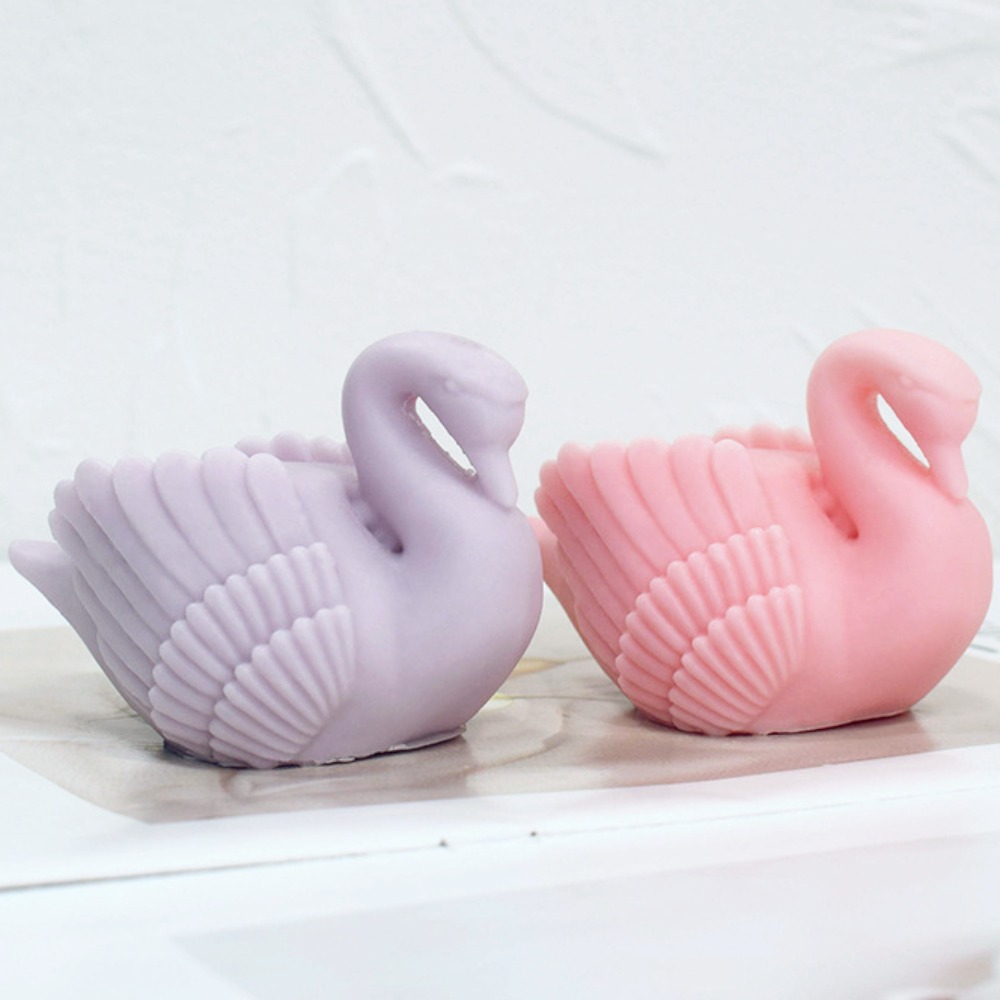 Soap Making Vendors - Stampo per candele in silicone cigno