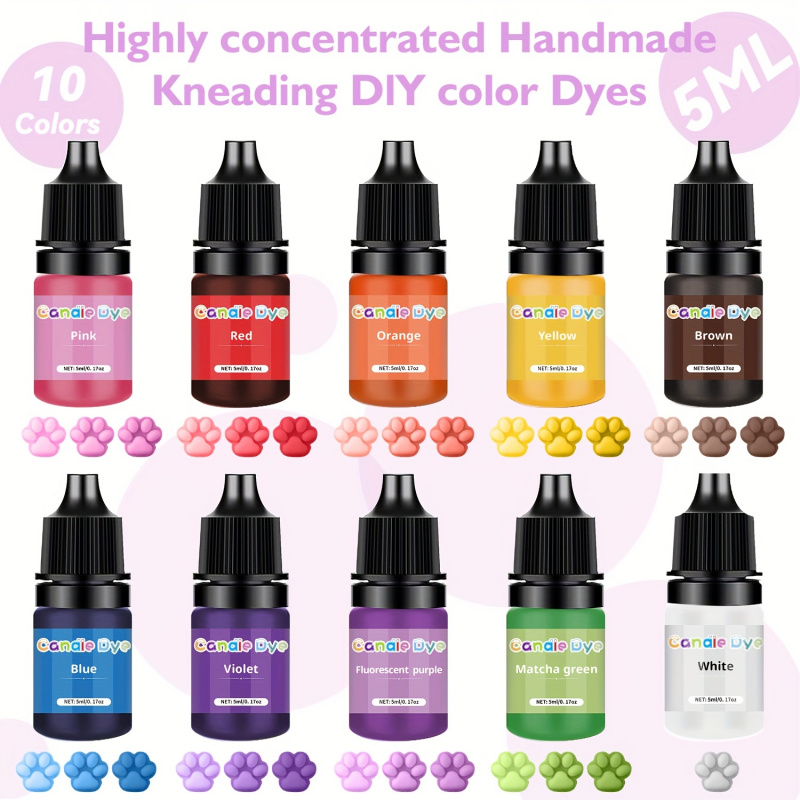Soap Making Game - Vernice Squishy, 5 ml/bottiglia, 10 opzioni