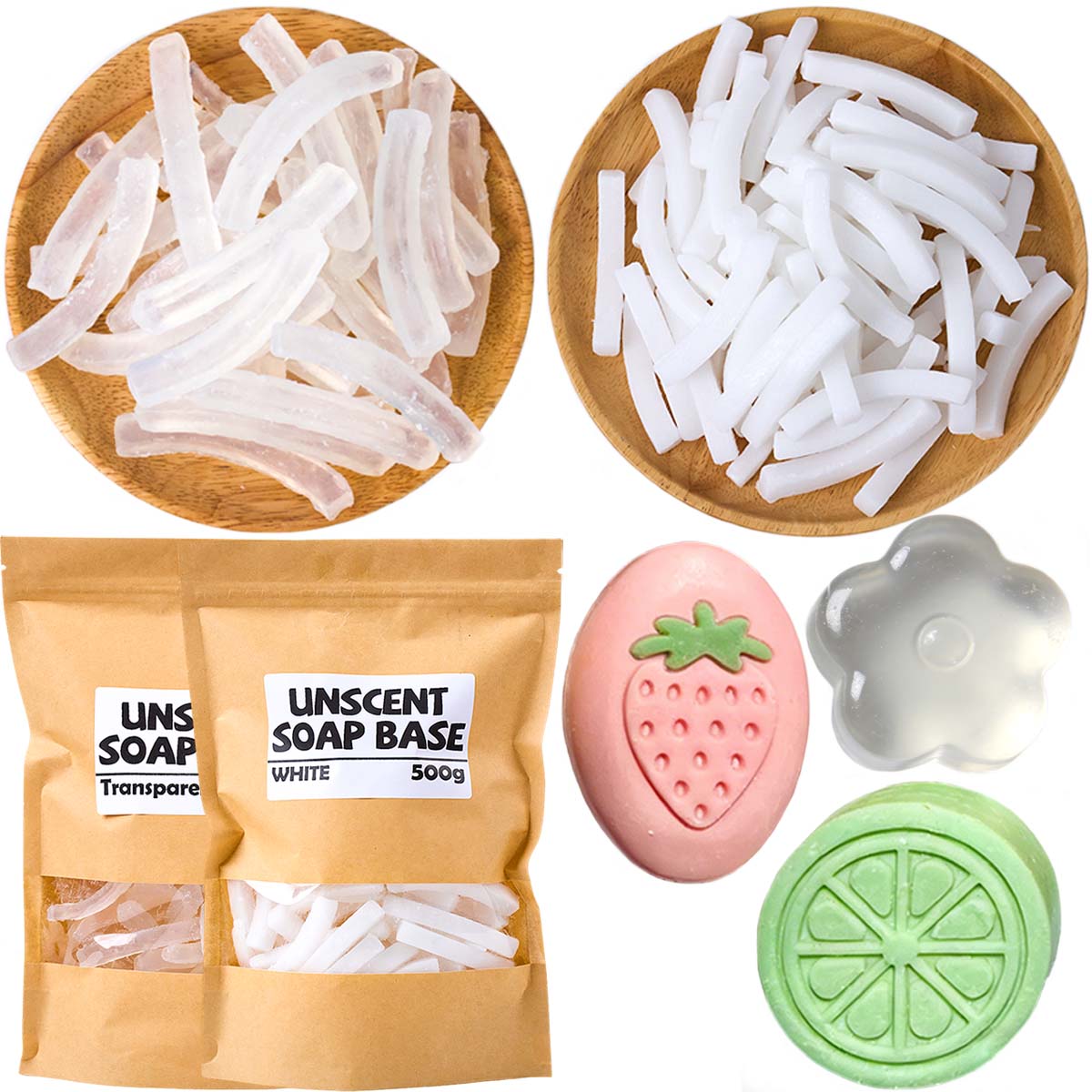 Soap Making Raw Material - Base di Sapone alla Glicerina 500g