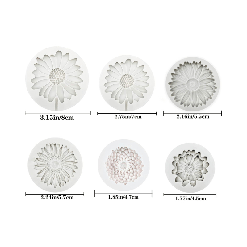 6 pezzi, stampo in silicone a  - Soap Making Name recensione e prezzo