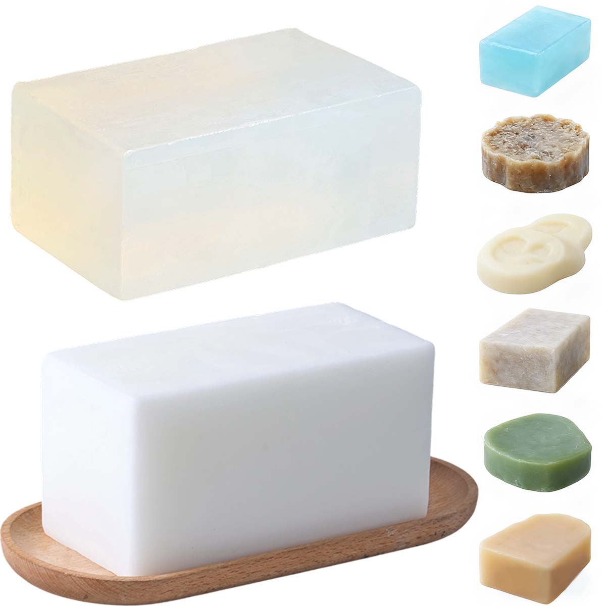 1000g Base di sapone bianco tr - Soap Making Raw Material recensione e prezzo